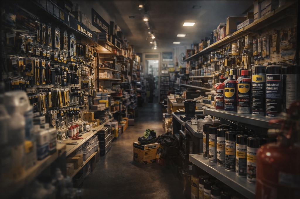 Interno Negozio Ferramenta 3D